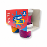 Nouveaux pots en plastique transparent de 3,5 g et 7 g avec étiquette pour l'emballage des herbes et des fleurs, bonbons gélifiés pour bébés, bonbons en forme de biberon, bonbons en forme de gobelet