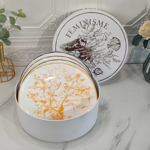 Nouveau produit : Assiette à dîner en porcelaine fine européenne et service de table en porcelaine - Product Image 5