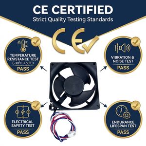 HH0004962A 172008034984 Moteur de ventilateur BLDC 12V 18V pour congélateur et chambre froide, avec fonction de dégivrage et congélation profonde, pour pièces de réfrigérateurs SAMSUNG LG - Product Image 3