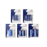 Piles alcalines 1.5V LR6 AA LR03 1300mAh AAA pour jouets et télécommande 1300mAh pile alcaline