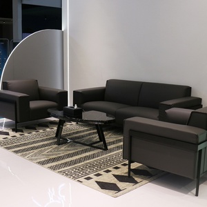 Canapé modulaire sectionnel en cuir moderne pour hôtel, bureau et salon - Design Guangzhou Furniture - Product Image 2