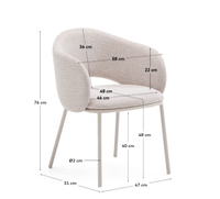 Chaise de salle à manger élégante et élégante au design européen, fauteuil de loisirs moderne à structure métallique en velours pour meubles de maison pour salle à manger