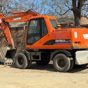 Excavadora Usada China Barata Doosan DH150W-7, Excavadora Hidráulica de Ruedas Doosan DH150W-7 en Venta - Product Image 2