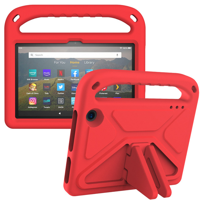 New Arrival EVA Foam Kids-Friendly Cover With Hand Grip for Az New Kindle Fire 7 2022 12th Gen Latest Model 7" Tablet Cases