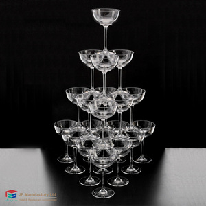 Wedding Glasses High Quality 260ml Plastic Crystal Glass <strong>champagne</strong> Coupe Wine Glasses <strong>Sweet</strong> Wine Glass for Wholesale - Product Image 6