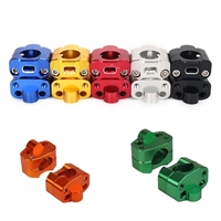 Racepro Penjepit Stang Motor, 7/8 Inci 1 1/8 "22Mm 28Mm CNC Aluminium Stang Sepeda Motor, Adapter Dudukan Stang Riser