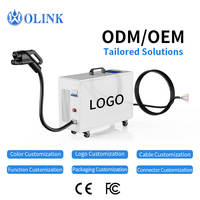 Stasiun Pengisian Daya Kendaraan Listrik (SPKL) Portabel Mobile OLINK 20KW 30KW 40KW CCS2 GBT dengan Kabel Panjang 5 Meter dan Layar Sentuh 4,3 Inci
