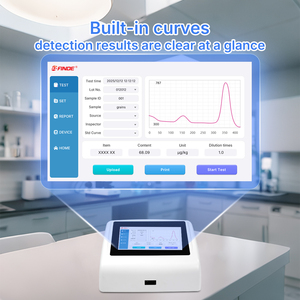 Equipamento de Teste de Micotoxinas Direto da Fábrica Alta Precisão Kit de Teste Rápido de Zearalenona Aflatoxina para Grãos de Milho - Product Image 5