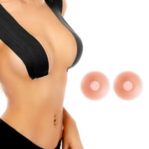 Bande adhésive pour poitrine imperméable, réutilisable, rembourrée, confortable, lavable, effet liftant, cache-tétons, pétales de poitrine - Product Image 1