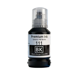 Bouteille d'encre 127 ml 111 Premium compatible noire en vrac à base d'eau pour recharge d'encre DGT pour imprimante Epson <span class=keywords><strong>EcoTank</strong></span> ET-<span class=keywords><strong>M1100</strong></span> ET-M1120 - Product Image 4