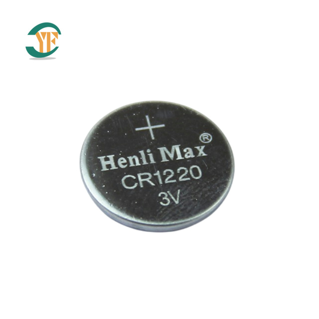 Manufacturer Customized Lithium Cr1220 3v Battery for Watch Phone Toys Gas Power Tools