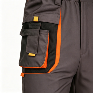 Custom Workwear Hi Vis Safety Clothing Men Reflective Safety Jackets Pants Set - Product Image 5