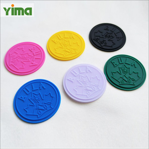 Chất lượng cao Silicone cao su vá colourful cao su vá mềm PVC Phong Cách tùy chỉnh armband cao su Logo vá - Product Image 5
