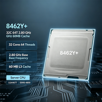 Nouveau processeur de serveur 8462Y+ 32C/ 64T 2.8GHz 60MB 300W TDP LGA4677 DDR5 pour serveur, station de travail, virtualisation, calcul de base de données