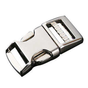 Boucle de ceinture en alliage d'argent Jiuyuan à dégagement latéral pour ceintures et sacs – Accessoire durable - Product Image 4