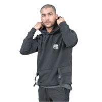 Sweat à capuche surdimensionné pour homme en coton 100% - Design à fermeture éclair personnalisable, coupe classique