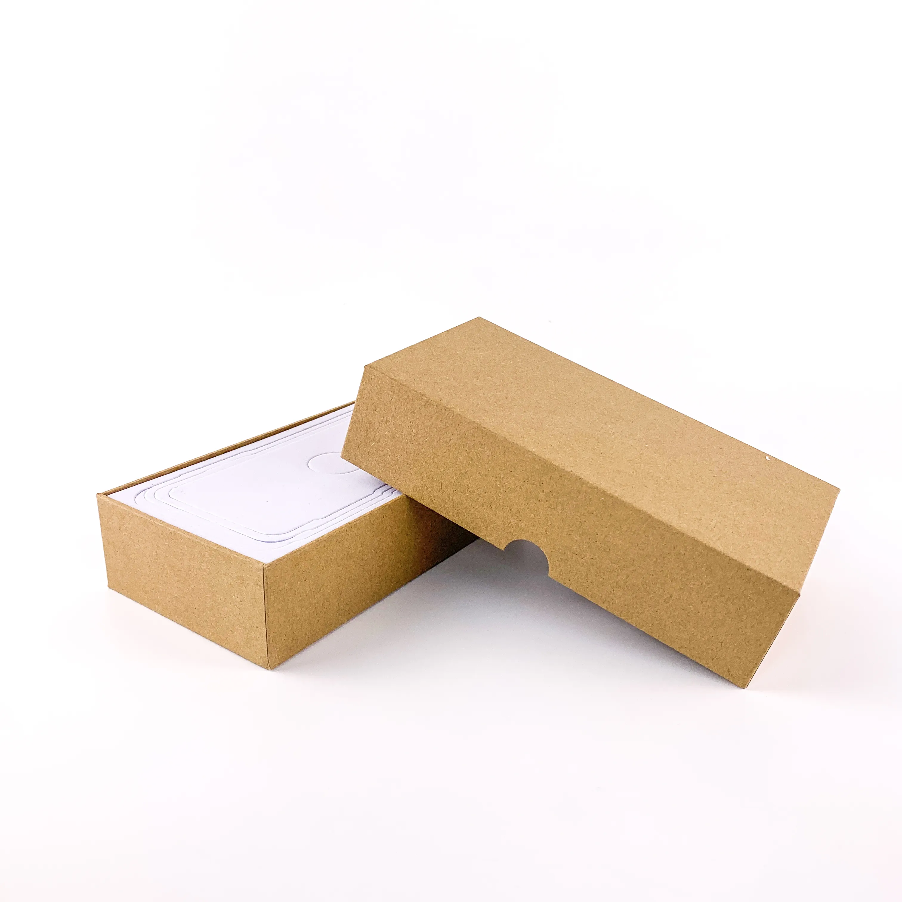 맞춤형 친환경 재활용 골판지 휴대폰 상자 선물 상자 스마트폰 종이 포장 상자