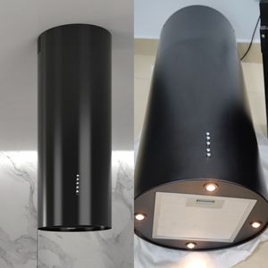 เครื่องดูดควันแบบเกาะกลางห้องครัว AI Smart Island รุ่นทรงกลม ทำจากทองแดงและสแตนเลส เหมาะสำหรับโรงแรมและบ้านพักอาศัย - Product Image 6