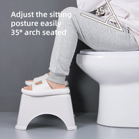 Vente en gros de pieds Squatty Pot à bas prix Pieds de toilette Tabouret de pied OEM/ODM Tabouret de pied de toilette réglable