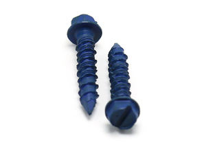 Renkli çinko kaplama oluklu altıgen başlı yıkama tapcon beton vida - Product Image 4