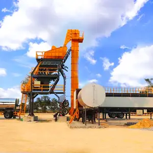 Asphalt Plant Mobile Asphalt Mixing Plant 80-160TPH Mobile Batch Mix Asphalt Plant For Sale