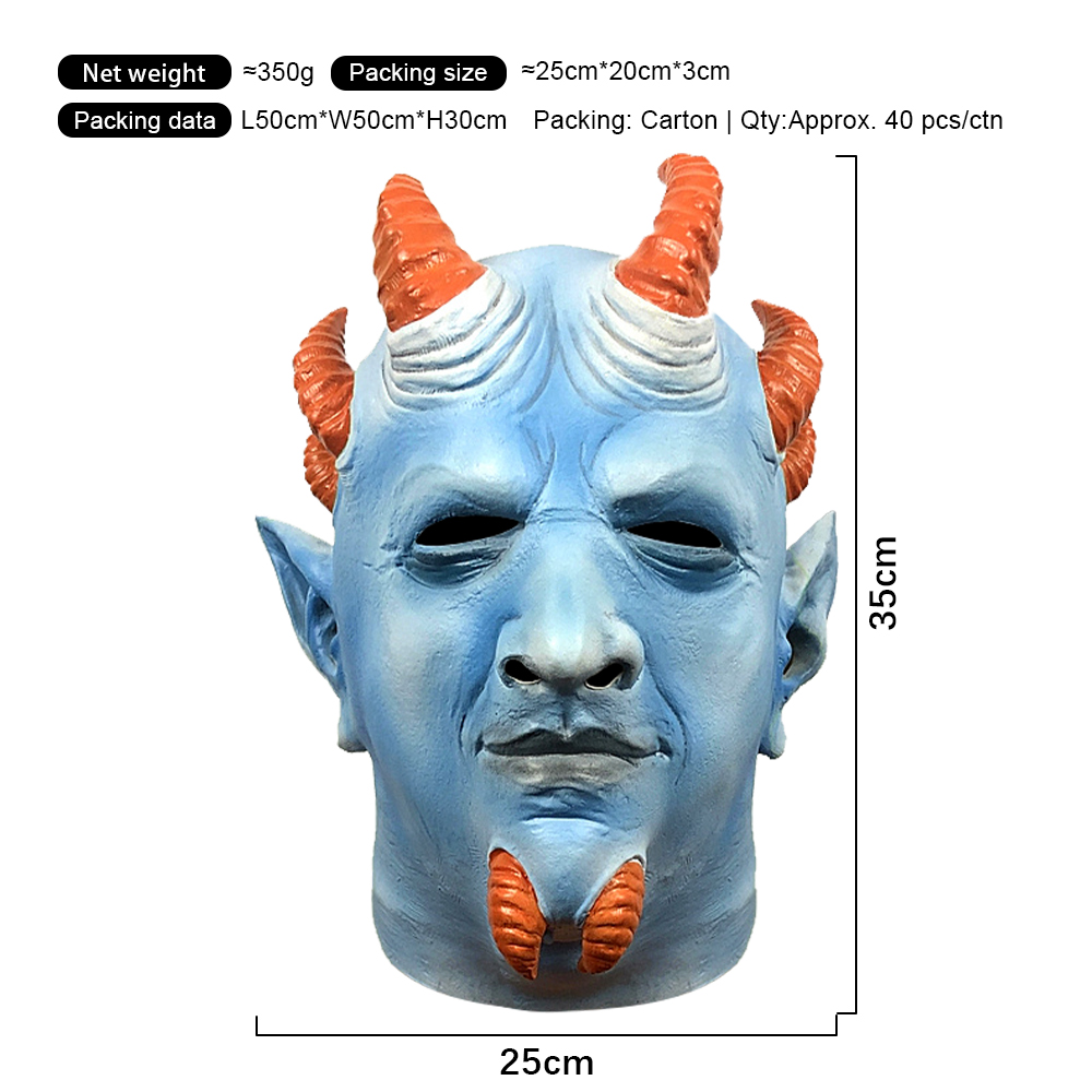 Blue Devil Head
