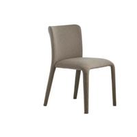 Chaise de salle à manger en tissu avec pieds en métal pour restaurant et hôtel
