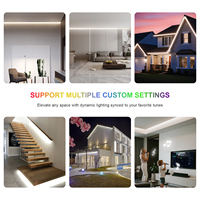Contrôleur LED intelligent IoT mini SP526E SPI monochrome double mode avec contrôle vocal via application, synchronisation musicale sans fil et haut-parleur 3600 canaux