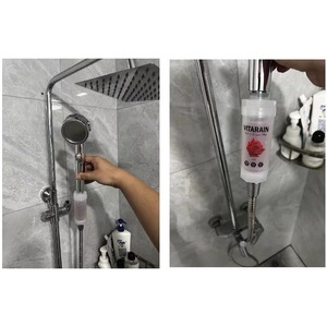 Filtre de douche aromathérapeutique, filtre de douche parfumé à la pêche, filtre de douche facile à installer, filtre à eau pour douche, filtre de douche coréen - Product Image 4