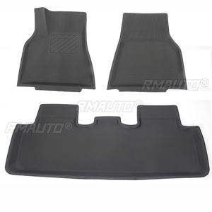 Alfombrilla para Piso de Auto, Impermeable, Antideslizante, de TPE XPE, Modificada, Totalmente Envolvente, Alfombrilla Especial para Tesla Model 3 y Tesla Model Y - Product Image 6