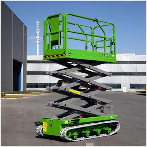 Plataforma de elevación hidráulica eléctrica pequeña probada por CE <span class=keywords><strong>Mini</strong></span> elevador de tijera móvil para el hogar elevador de construcción usado - Product Image 3