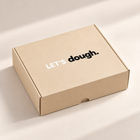 Boîte d'emballage pour biscuits personnalisée avec séparateurs, boîte cadeau en papier pour biscuits, pâtisseries et desserts