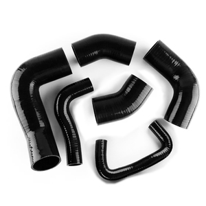 Kit de manguera de admisión de aire de silicona al por mayor de alta calidad flexible Kinglin para <span class=keywords><strong>Toyota</strong></span> <span class=keywords><strong>Supra</strong></span> JZA80 2JZ 9302 Intercooler Turbo - Product Image 2