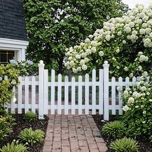 Pannelli per Recinzione in PVC Bianco - Steccato per Esterni per Cortile, Giardino e <span class=keywords><strong>Patio</strong></span> - Product Image 6