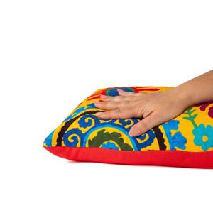 Cuscino Decorativo Excelsa 45x20x30 Cm Multicolore in Cotone Stile New Delhi - Product Image 5