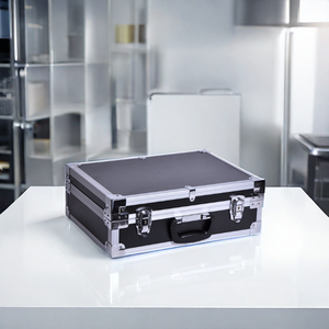Customized Portable Scissor Equipment Toolbox <strong>Aluminum</strong> EVA Foam Instrument Suitcase <strong>Briefcase</strong> Supported by OEM and ODM - Product Image 3