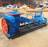 Máquina de fabricación de ladrillos sólidos de arcilla roja de China, maquinaria de fabricación de ladrillos de arcilla pequeña, máquina Briques Geobeton