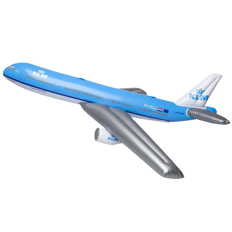 ทนทาน PVC Inflatable โบอิ้ง B777เครื่องบินของเล่นพลาสติก Blow Up 3d รุ่น Plane ตกแต่งของขวัญวันเกิดสำหรับเด็ก,ผู้ใหญ่