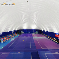 Struktur Kubah Udara Isolasi Termal dengan Kain PVDF Anti Penuaan untuk Arena Basket Indoor