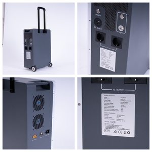 เครื่องกำเนิดไฟฟ้าพลังงานแสงอาทิตย์แบบพกพา LiFePO4 ขนาด 2KW 2000Wh คลื่นไซน์บริสุทธิ์ สำหรับใช้ในบ้านเมื่อไฟดับ และการตั้งแคมป์ในพื้นที่ห่างไกล - Product Image 1