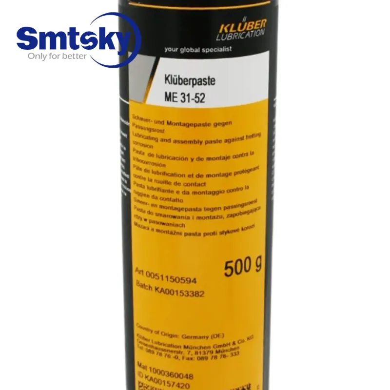KLUBER Kluberpaste ME 31-52 Lubricating and assembly paste SMT-Machine-High-Temperature-Special-Grease-750g-Bearing-Gear