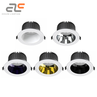 Projecteur de haute qualité 12W/18W/24W/36W/55W, puissance de sortie 24 ° /36 ° /60 °   COB et 90 °   Downlight LED SMD