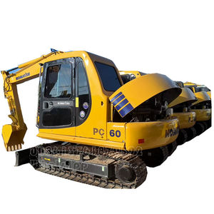 Miniexcavadoras 6t, pequeña máquina excavadora, excavadora Komatsu pc60 con cuchilla, condición usada - Product Image 1