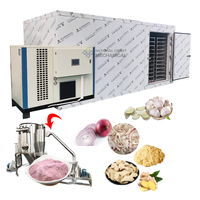 Machine industrielle de séchage et de broyage de légumes déshydratés pour la production de poudre d'oignon, d'ail, de gingembre et de curcuma