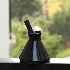 Wholesale Custom 200ml Empty <strong>Red</strong> Blue Amber Reed Conical Glass <strong>Diffuser</strong> Bottle With Sticks - Product Image 5