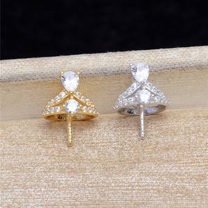 Colgante de Plata S925, Corona 14-16, Colgante DIY con Soporte para Escondite, Fornituras y Componentes de Joyería, Artículo 5569 - Product Image 2