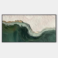 Peinture à l'huile abstraite minimaliste, nature morte, peinte à la main sur toile encadrée, art mural pour la décoration moderne de la maison, du bureau ou du studio