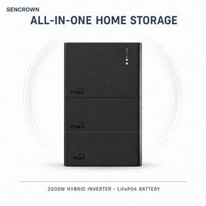 Système de stockage d'énergie domestique tout-en-un <span class=keywords><strong>TSOL</strong></span> MSU2000DE avec sortie réseau 800W, batterie LiFePO4 10kWh pour l'énergie solaire de balcon en Allemagne - Product Image 1