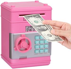 Alcancía Mini Caja Fuerte De Ahorro Con Diseño De Animales Alcancía Mini Caja Fuerte De Ahorro Con Diseño De Animales