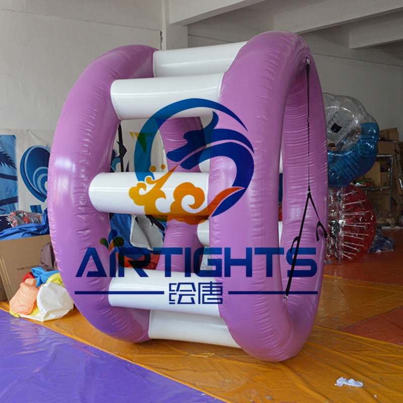 Быстрая доставка, водяной игрушечный шар, хорошее качество, надувной водяной ролик из ПВХ